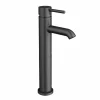 Grifo De Lavabo Monomando Mezclador Alto Odra Black Negro – G3994102 – Gala