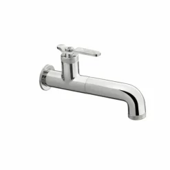 Grifo De Lavabo Mural Monomando Pulsador Lever – Strem – 7975400 – Galindo