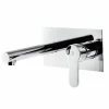 Grifo De Lavabo Mural Zip Plus 2.0 Blanco – 2155611 – Galindo – LuxCover