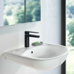 Grifo De Lavabo Nine Carbono – 4625027 – Galindo – LuxCover