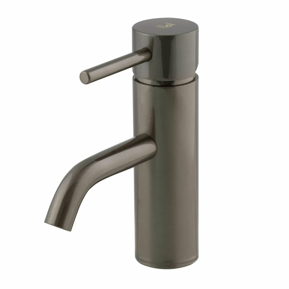 Grifo De Lavabo Theo Dark Cromo Negro Cepillado – 8635036 – Galindo – LuxCover
