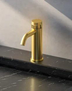 Grifo De Lavabo Zoom Cromo Negro Cepillado – 4985036 – Galindo – LuxCover