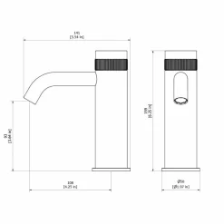 Grifo De Lavabo Zoom Cromo – 4985000 – Galindo