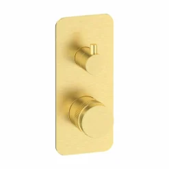 Grifo Ducha Empotrable 3 Vías Zoom Oro Cepillado – 4987229 – Galindo – LuxCover