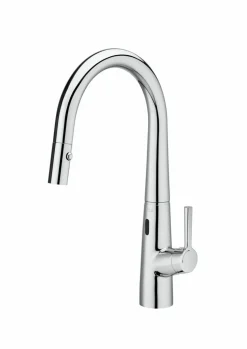 Grifo Electrónico De Cocina Con Caño Extraíble Giratorio Y Función Ducha Para Aclarado – Syra-E – Roca – A5A8A2AC00