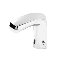 Grifo Electrónico Sensor Para Lavabo Repisa Mezclador Con Pila Cromo – Domo Sensia LM – Presto Ibérica – 79100
