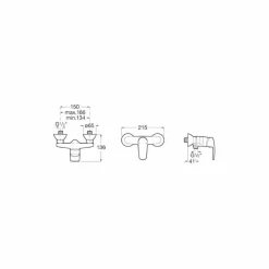 Grifo Exterior Para Ducha – Roca – Monodin – A5A2198C00