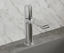 Grifo Monomando De Lavabo Tube Cromo – 01TUB100CR – AQG
