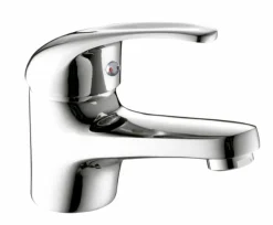 Grifo Monomando De Lavabo Base Cromo C/ Cartucho Economizador – 01BAS101CR – AQG