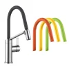 Grifo Monomando De Cocina Con Caño Intercambiable De Colores Viu-S – Blanco