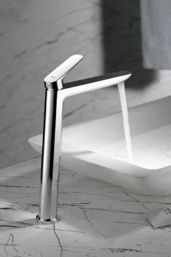 Grifo Monomando Mezclador Lavabo Alto Bélgica Cromo – BDZ044-3 – Imex