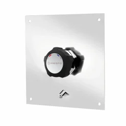 Grifo Temporizado Ducha Empotrada Mezclador Accionamiento Mediante Pulsador. PRESTO Alpa 80 Empotrada Conducto Guía – 98955 – Presto Iberica