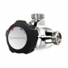 Grifo Temporizado Ducha Vista Mezclador Accionamiento Mediante Pulsador. PRESTO Alpa 80 Vista – PLE35011 – Presto Iberica