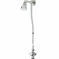 Grifo Temporizado Ducha Vista Un Agua Accionamiento Mediante Pulsador. PRESTO Conjunto XT 65 Con Rociador Orientable – LEG65060 – Presto Iberica