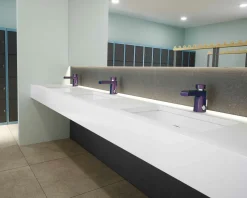 Grifo Temporizado Lavabo Mezclador Repisa Accionamiento Mediante Pulsador. PRESTO XT 2000 LM Eco – P2290920 – Presto Iberica