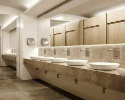 Grifo Temporizado Lavabo Un Agua Mural Accionamiento Mediante Sensor Domo Sensia P – 79211 – Presto Iberica