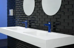 Grifo Temporizado Lavabo Mezclador Repisa Accionamiento Mediante Pulsador. PRESTO XT LM – P2326035 – Presto Iberica