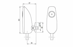 Grifo Temporizado Lavabo Mezclador Touch Accionamiento Mediante Sensor Táctil. PRESTO Domo Touch U – 79550 – Presto Iberica