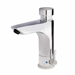 Grifo Temporizado Lavabo Mezclador Repisa Accionamiento Mediante Pulsador. PRESTO XT LM – 26035 – Presto Iberica