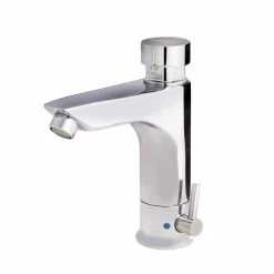 Grifo Temporizado Lavabo Mezclador Repisa Accionamiento Mediante Pulsador. PRESTO XT LM Eco – 11032 – Presto Iberica