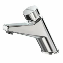 Grifo Temporizado Lavabo Un Agua Repisa Accionamiento Mediante Pulsador PRESTO 105 L – 20900 – Presto Iberica