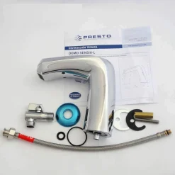 Grifo Temporizado Lavabo Un Agua Repisa Por Sensor Accionamiento Mediante Sensor. PRESTO Domo Sensia L – 79000 – Presto Iberica