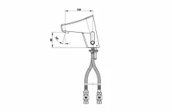 Grifo Temporizado Lavabo Mezclador Touch Accionamiento Mediante Sensor Táctil. PRESTO New Touch LM – 56609 – Presto Iberica