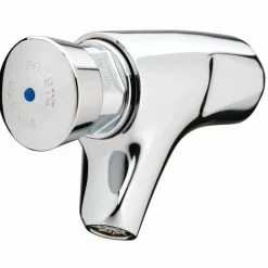 Grifo Temporizado Lavabo Un Agua Mural Visto Accionamiento Mediante Pulsador. PRESTO 504 XL – 95531 – Presto Iberica
