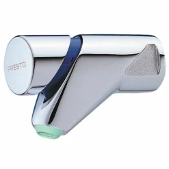 Grifo Temporizado Lavabo Un Agua Mural Visto Accionamiento Mediante Pulsador. PRESTO 2010 Eco – 10101 – Presto Iberica