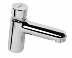 Grifo Temporizado Un Agua Para Lavabo Encimera Pulsación Antiblocaje Caudal ECO – 07410.EA – Nofer