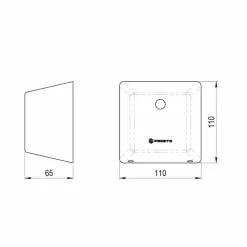 Grifo Temporizado Urinario Sensor Visto Accionamiento Mediante Sensor. PRESTO Kit De Transformación Novo Sensia UE – P7177708 – Presto Iberica