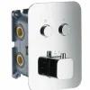 Grifo Termostático Empotrado 2 Vías Cuadrado – CTP02V – Imex