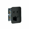 Grifo Termostático Empotrado 2 Vías Cuadrado Negro – CTP02V/NG – CImex