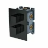 Grifo Termostático Empotrado 3 Vías Negro Mate – GST33V/NG – Imex
