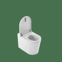 Inodoro A Suelo Con Cisterna Incorporada Con Función De Lavado Agua Fria Y Caliente Smart Toilet Con Display Blanco – Rada + – Mizubath -HNMRADA0010024