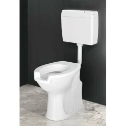 Inodoro En Porcelana De Fijación Al Suelo Con Diseño Ergonómico – Prestowash 730 – Presto Equip – 87301