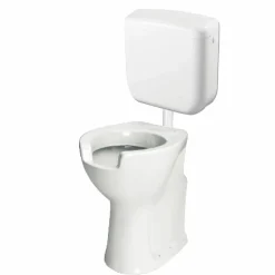 Inodoro Prestowash Basic Salida Pared Con Asiento-tapa + Cisterna – PrestoEquip – 88106