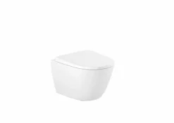 Inodoro Suspendido Compacto Rimless Con Fijaciones Ocultas (incluye Taza Y Tapa Amortiguada) – Ona – Roca – A346688000/A801E22001