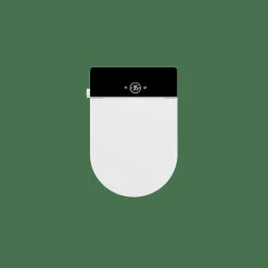 Inodoro Suspendido Con Función De Lavado Agua Fria Y Caliente Smart Toilet Con Display Negro – Rada – Mizubath – HNMRADA0010011