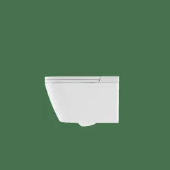 Inodoro Suspendido Con Función De Lavado Agua Fria Y Caliente Smart Toilet Con Display Negro – Rada – Mizubath – HNMRADA0010011