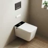 Inodoro Suspendido Con Función De Lavado Agua Fria Y Caliente Smart Toilet Con Display Negro – Isla – Mizubath – HNMISLA0010011