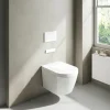 Inodoro Suspendido Con Función De Lavado Agua Fria Y Caliente Smart Toilet Con Display Blanco – Rada – Mizubath – HNMRADA0010012