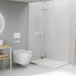 Inodoro Suspendido Con Función De Lavado Agua Fria Y Caliente Smart Toilet Con Display Blanco – Rada – Mizubath – HNMRADA0010012