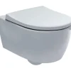 Inodoro Suspendido Fondo Profundo, Compacto, Rimfree – Icon – Geberit