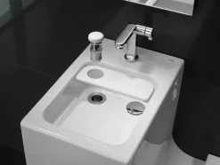 Inodoro Y Lavabo Suspendido (incluye Tapa Y Grifería De Lavabo) – W+W – A893020001