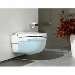 In-Tank® – Inodoro Suspendido Con Tanque Integrado Y Soporte En «I» (incluye Tapa Y Asiento) – Roca – Meridian – A893302000