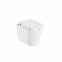 In-Wash® Inspira – Smart Toilet Adosado A Pared Rimless Para Tanque Empotrable. Incluye Tapa Y Asiento. Necesita Toma De Red – Roca – A803063001