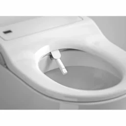 In-Wash® Inspira – Smart Toilet Adosado A Pared Rimless Para Tanque Empotrable. Incluye Tapa Y Asiento. Necesita Toma De Red – Roca – A803063001