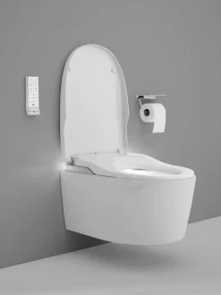 In-Wash®con In-Tank® – Smart Toilet Suspendido Rimless Con Tanque Integrado – Insignia – Roca – A803104001