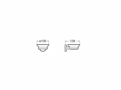 Jabonera De Pared (Posibilidad De Instalación Mediante Tornillería O Adhesivo) – Twin – Roca – A816701001